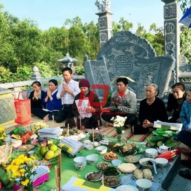 lễ vật cúng tạ mộ mới xây xong - Hình 2