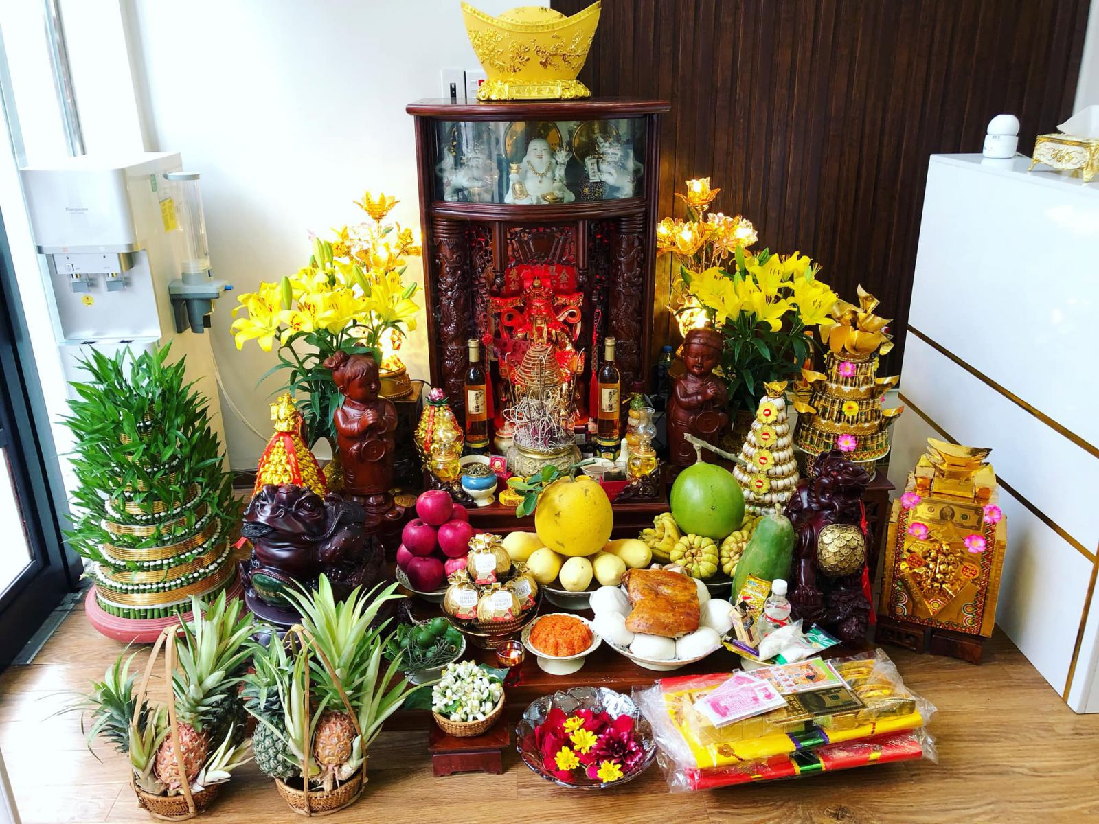 lễ vật cúng thần tài thổ địa hàng ngày - Hình 4