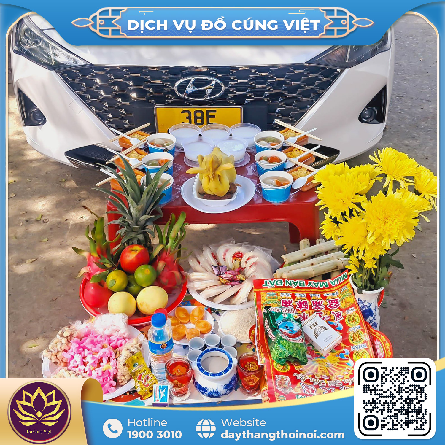 lễ vật cúng xe máy mới mua - Hình 2