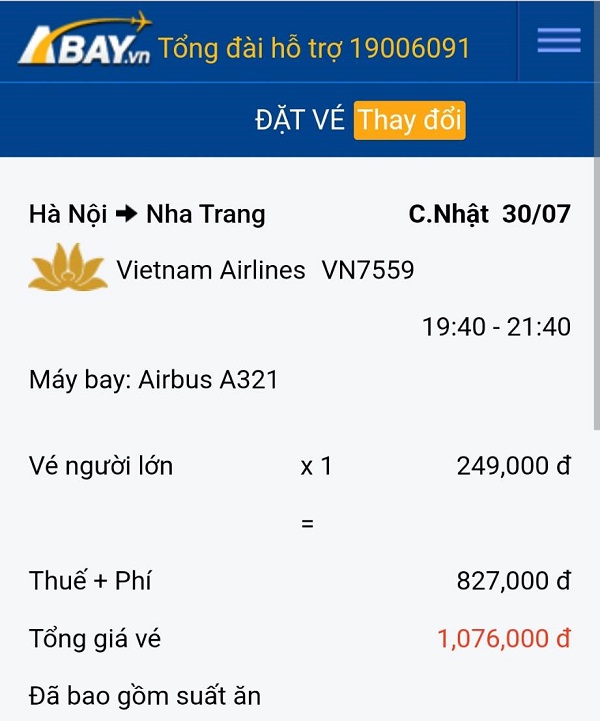 lịch bay hà nội nha trang vietnam airline - Hình 4