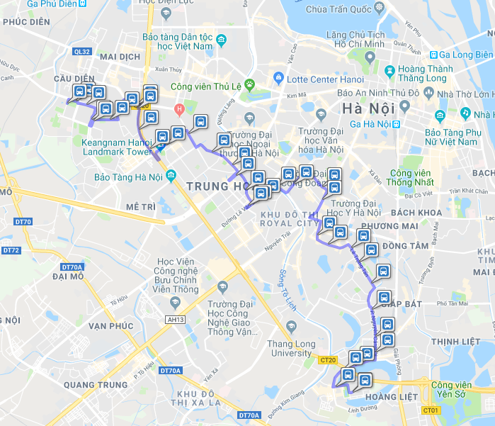 lộ trình xe bus 84 hà nội mới nhất - Hình 3