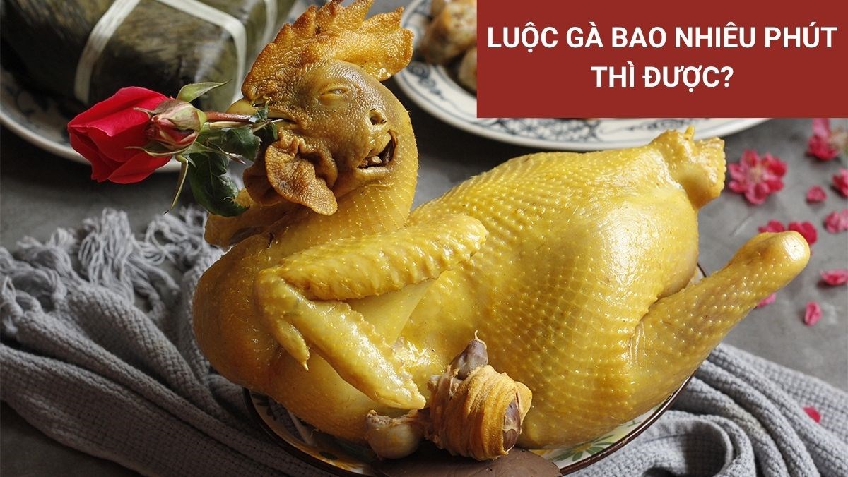 luộc gà cúng bao nhiêu phút