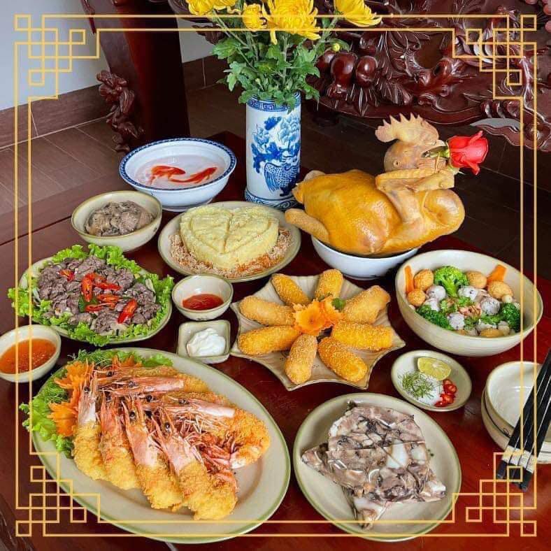 mâm cỗ cúng giỗ truyền thống