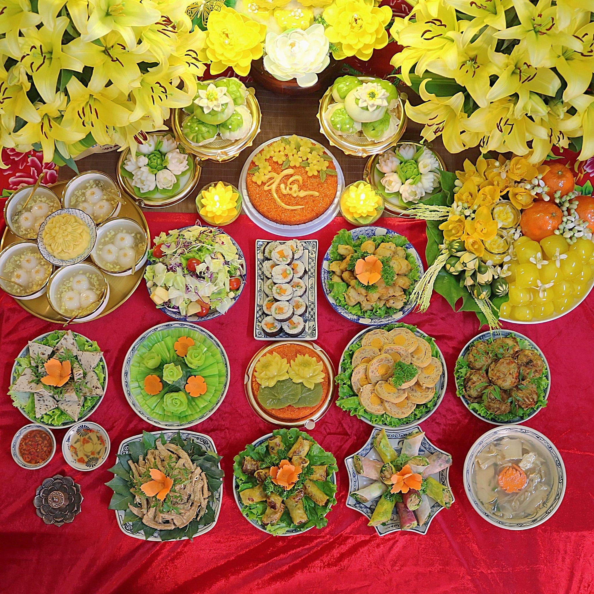 mâm cổ cúng rằm tháng giêng - Hình 3