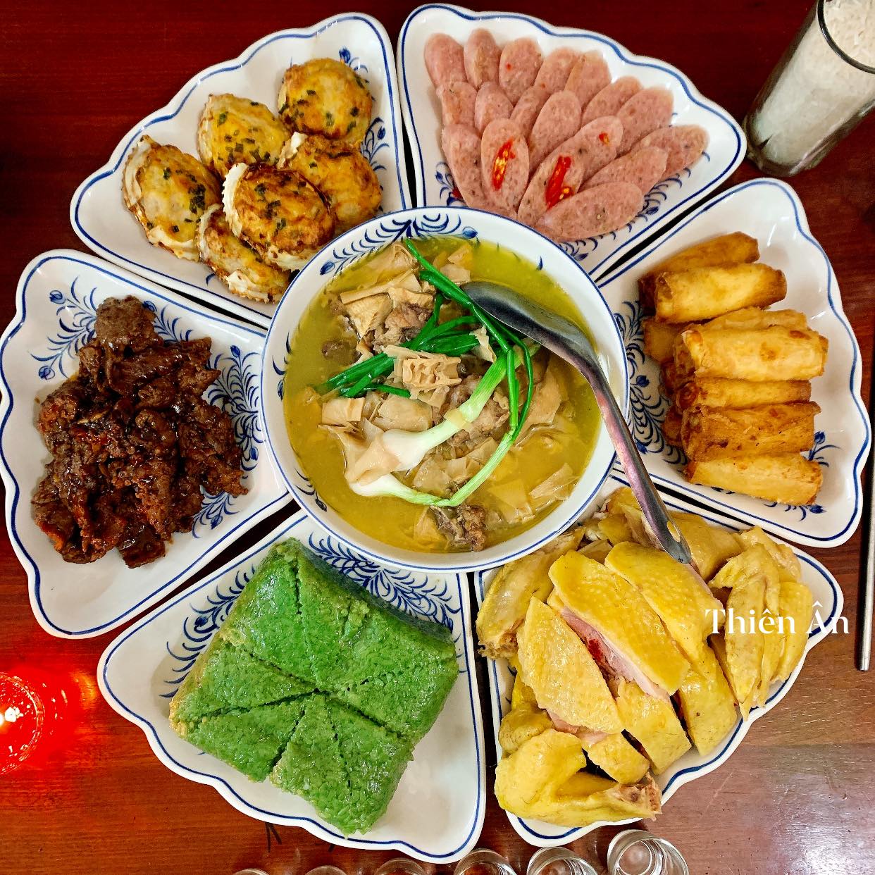 mâm cổ cúng rằm tháng giêng - Hình 1