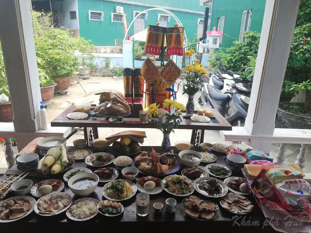mâm cúng đất - Hình 5