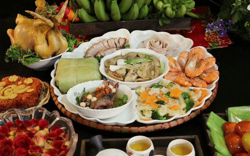 mâm cúng giao thừa ngày tết - Hình 4