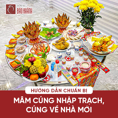 mâm cúng nhập trạch