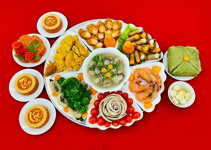 mâm cúng ông công ông táo đơn giản - Hình 3