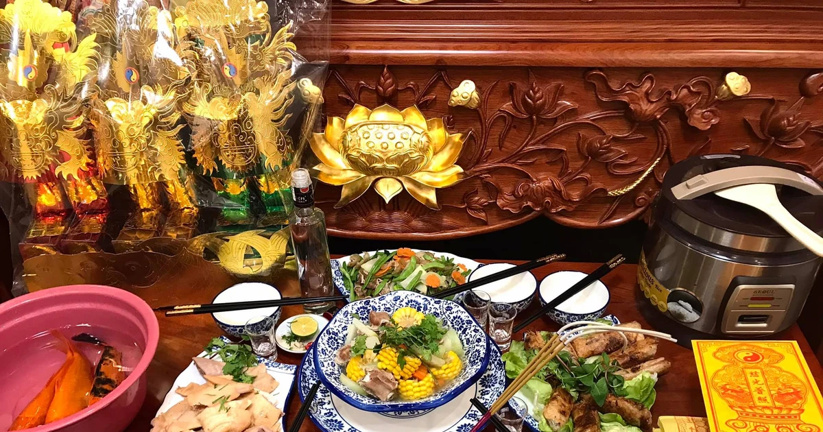 mâm cúng ông công ông táo miền bắc - Hình 5