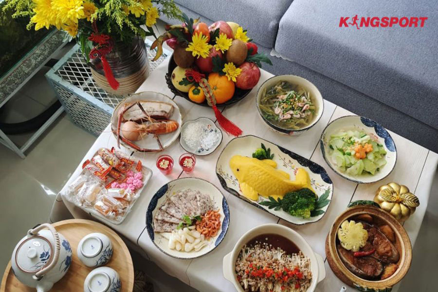 mâm cúng ông táo đơn giản hoa quả - Hình 5