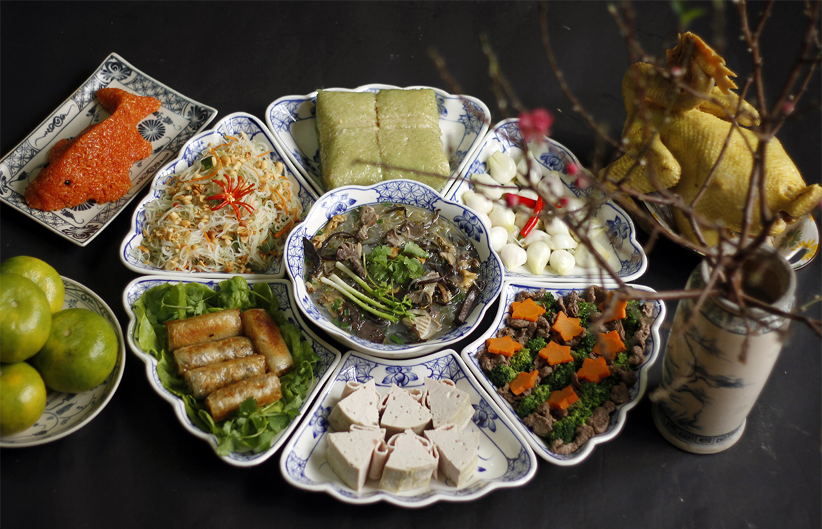 mâm cúng ông táo miền bắc - Hình 2
