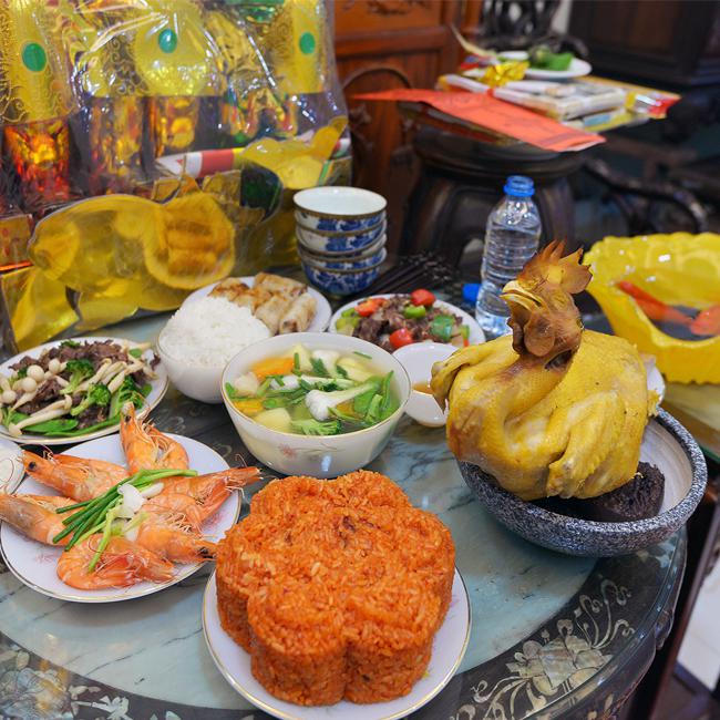 mâm cúng ông táo miền bắc - Hình 4