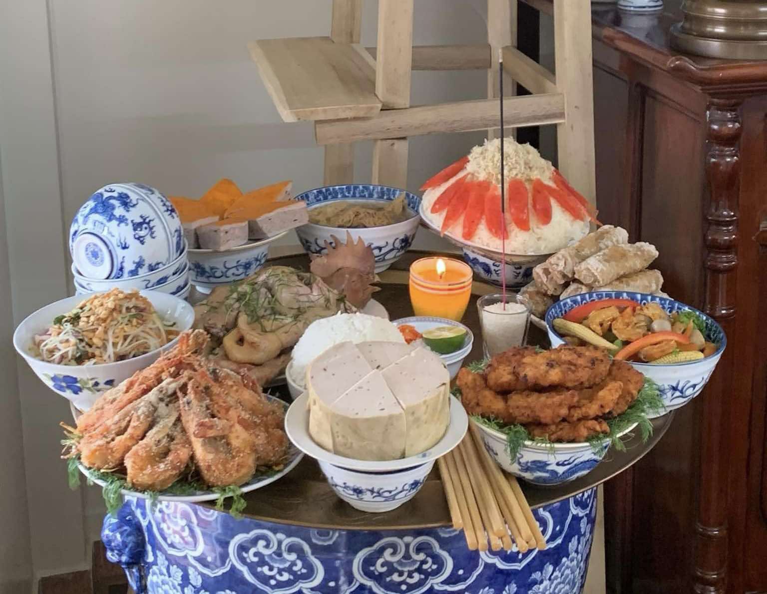 mâm cúng ông táo miền bắc - Hình 5