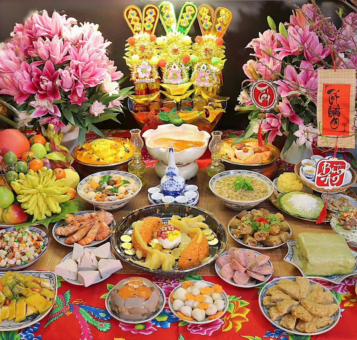 mâm cúng ông táo - Hình 1