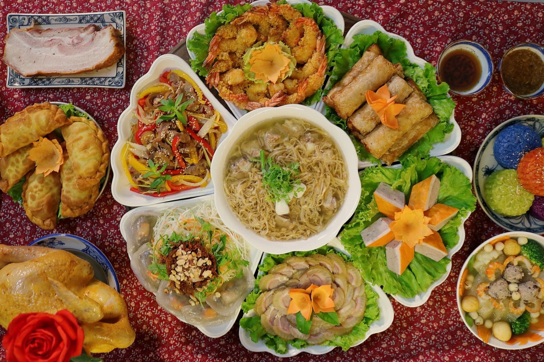 mâm cúng rằm tháng giêng - Hình 5