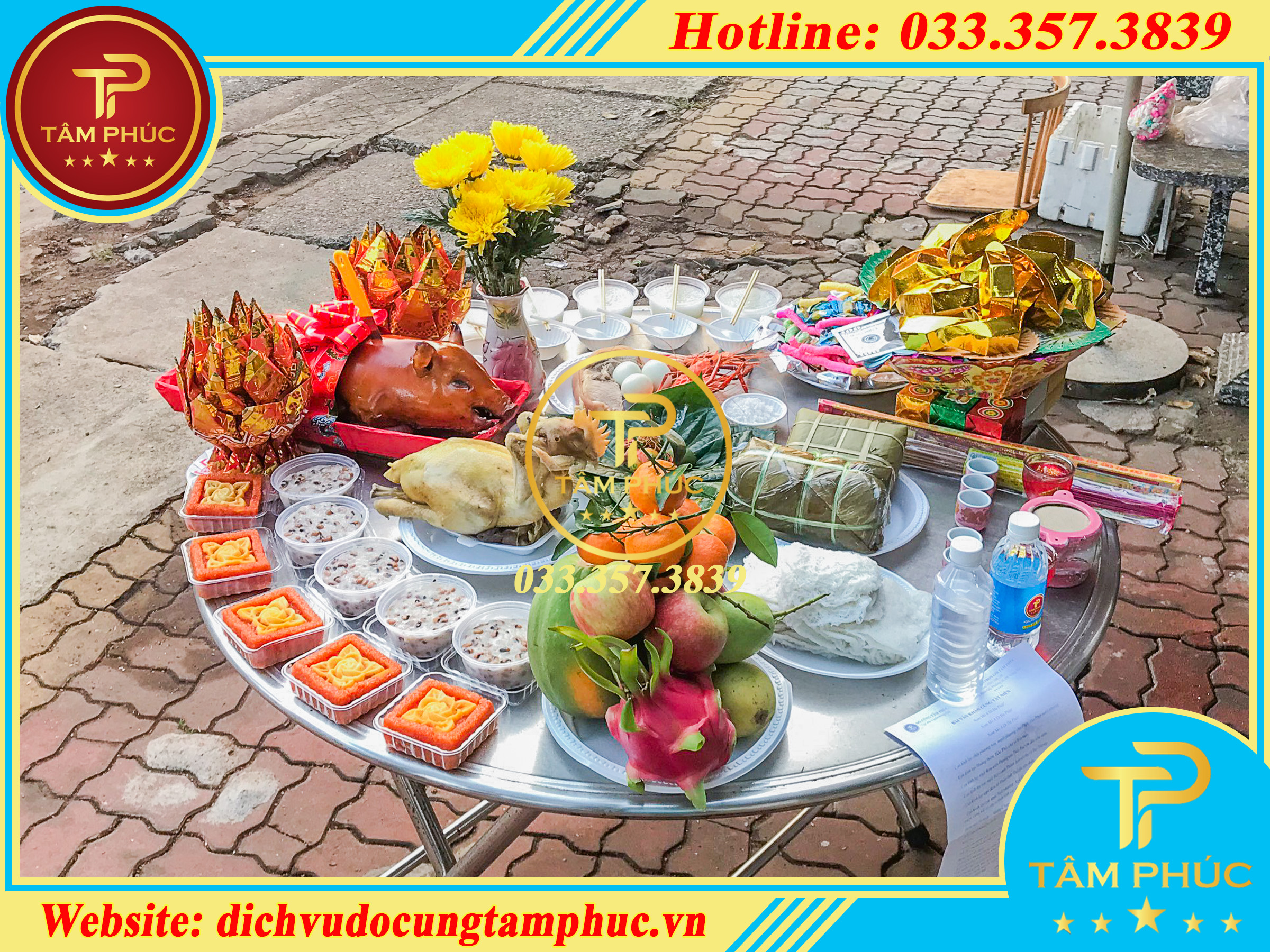 mâm cúng tất niên cuối năm - Hình 4