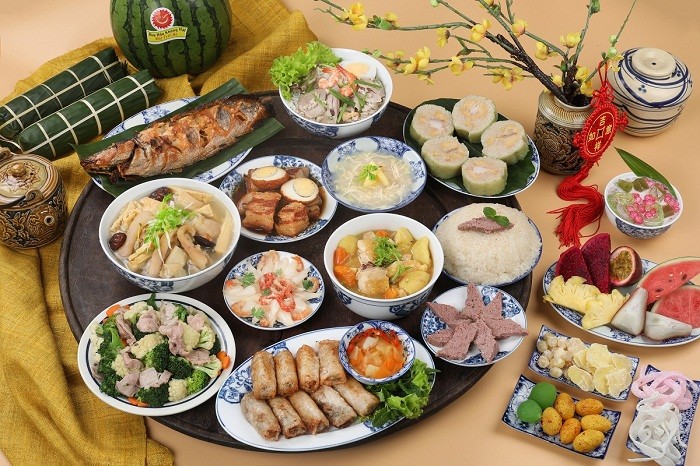 mâm cúng tất niên cuối năm