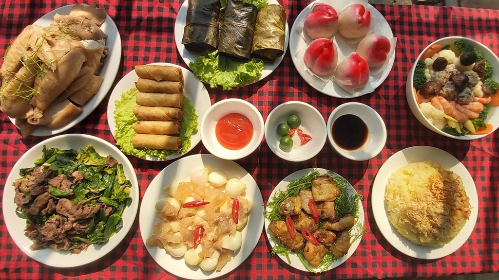 mâm cúng tất niên trong nhà - Hình 4