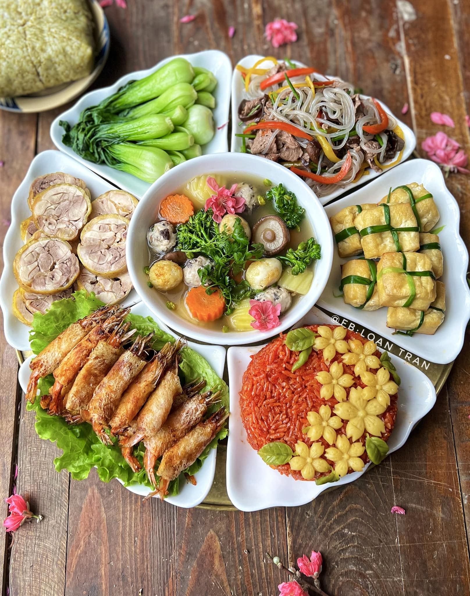 mâm cúng tết - Hình 2