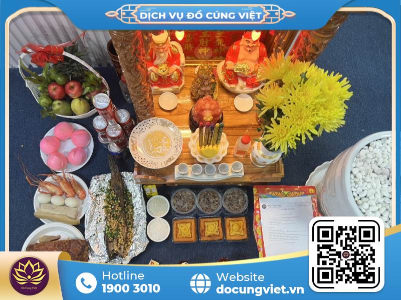 mâm cúng thần tài ngày khai trương - Hình 2
