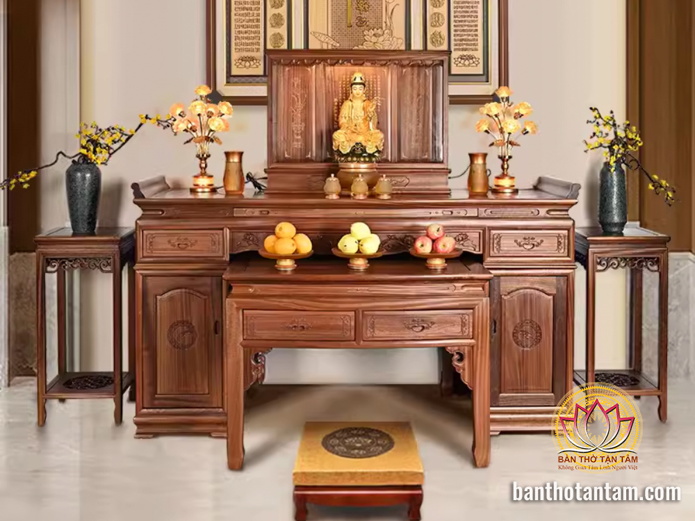 mẫu bàn để mâm cơm cúng - Hình 5