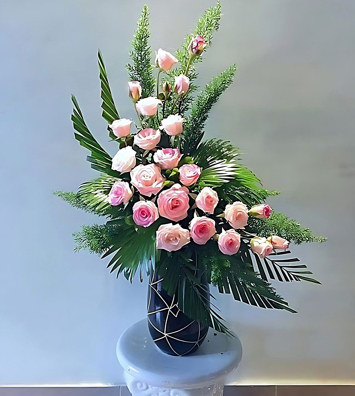 mẫu cắm hoa bàn thờ đẹp - Hình 5
