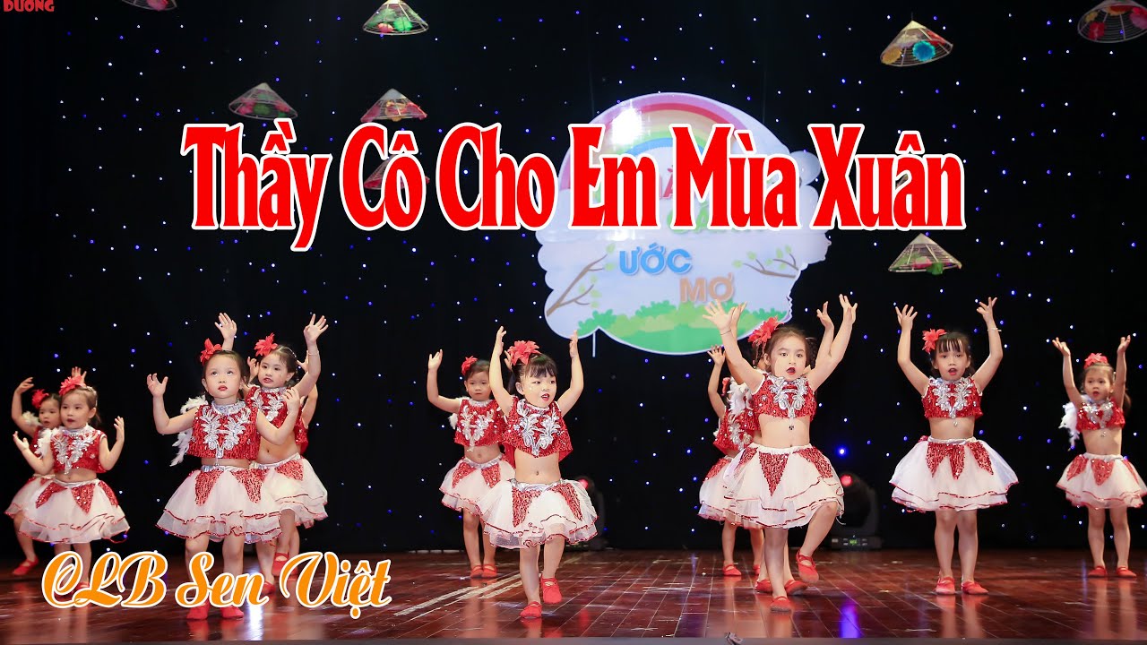 múa thầy cô cho em mùa xuân