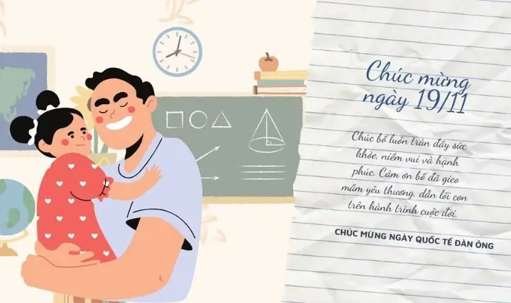 Ý Nghĩa Ðầy Ðủ Và 150+ Mẫu Thiệp Chúc Mừng Ngày Quốc Tế Đàn Ông 19/11