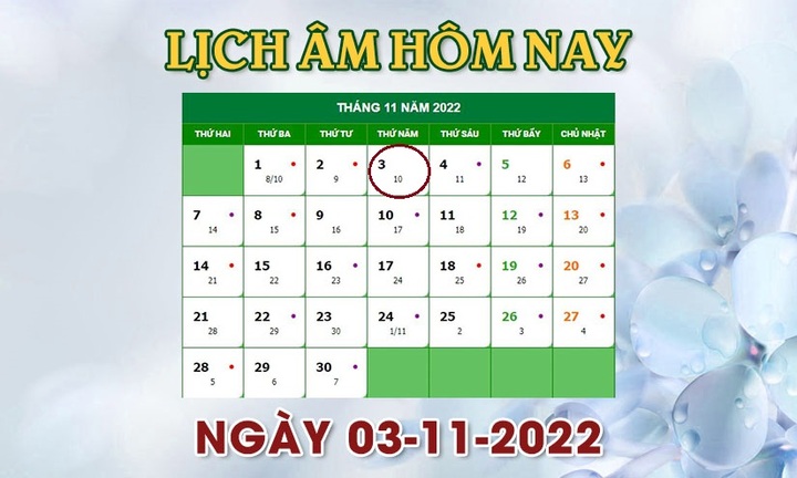 ngày 3 tháng 11 là ngày gì - Hình 4