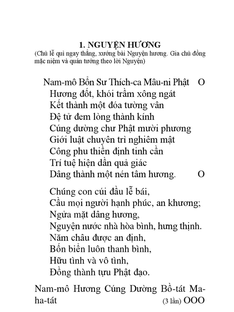 nghi thức cúng ngọ