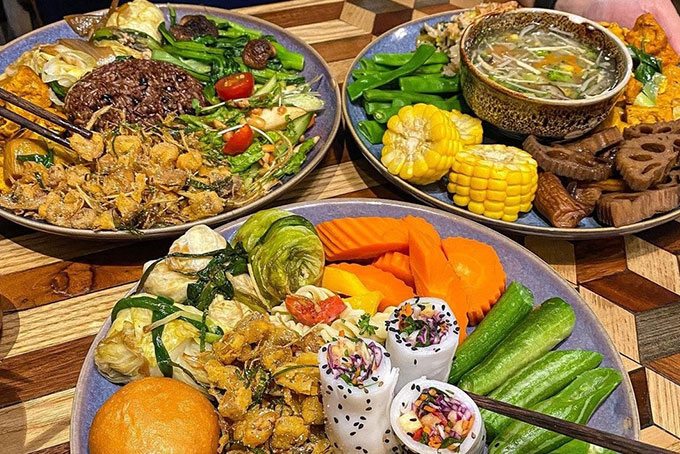 nhà hàng chay gần đây nhất - Hình 3