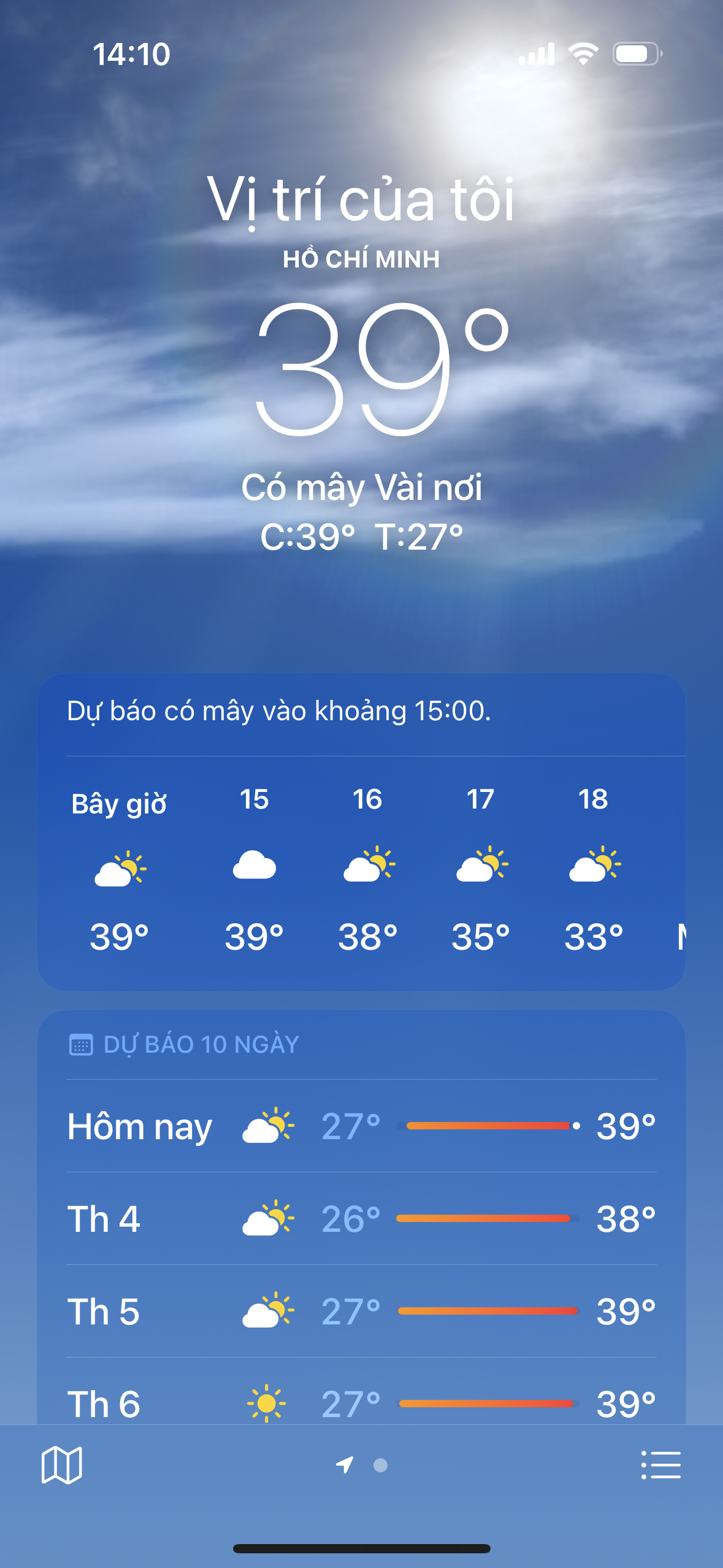nhiệt độ sài gòn hiện tại - Hình 1
