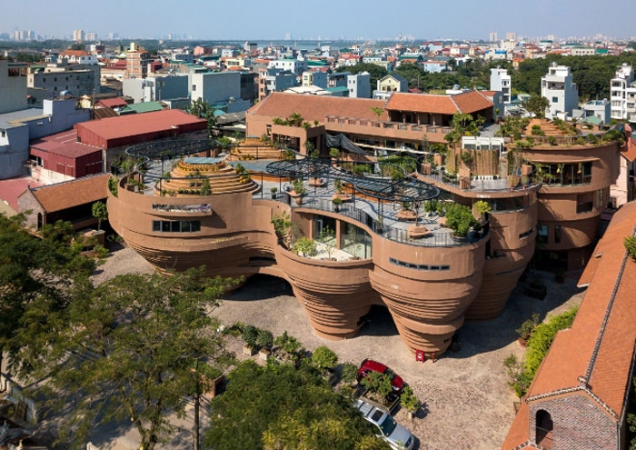 phong cảnh làng gốm bát tràng - Hình 3