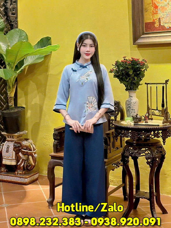 quần áo đi chùa hà nội - Hình 2