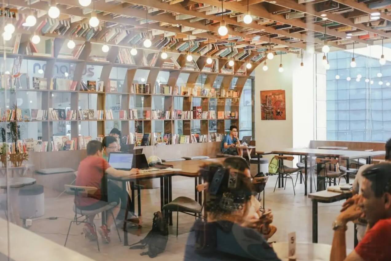 quán cafe làm việc gần đây - Hình 5