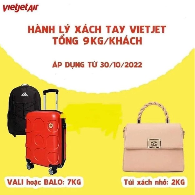 quy định hành lý của vietjet - Hình 4