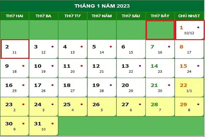 Tết Tây 2022 Được Nghỉ Bao Nhiêu Ngày?