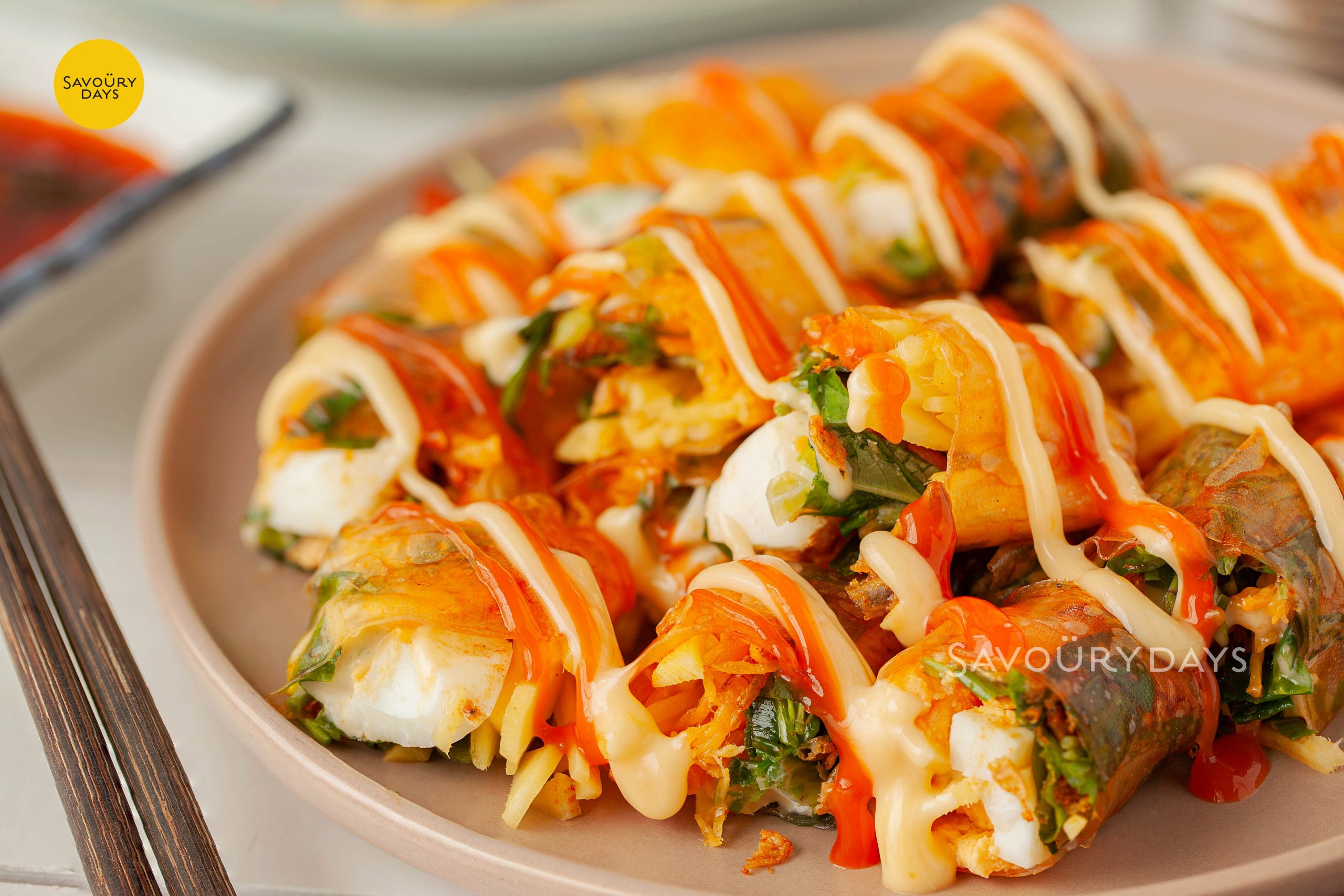 thành bánh tráng trộn & bánh tráng cuốn - Hình 3