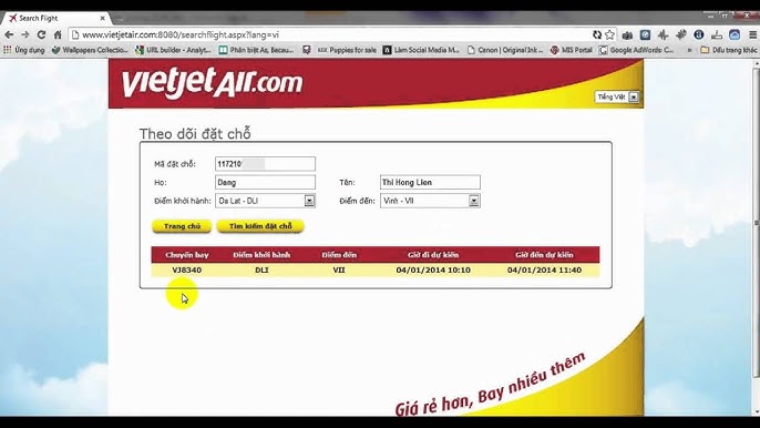 tra cứu giờ hạ cánh vietjet - Hình 4