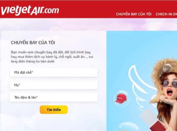 tra cứu giờ hạ cánh vietjet - Hình 5