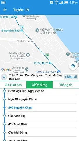 Hướng Dẫn Tra Tuyến Xe Buýt Hà Nội Trên Điện Thoại