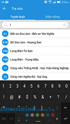 Hướng Dẫn Tra Tuyến Xe Buýt Hà Nội Trên Điện Thoại
