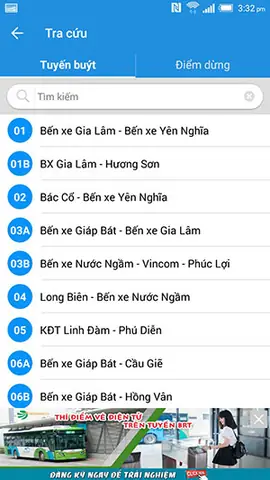 Hướng Dẫn Tra Tuyến Xe Buýt Hà Nội Trên Điện Thoại