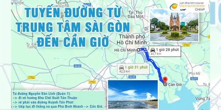 Từ Tphcm Đi Cần Giờ Bao Nhiêu Km? Cẩm Nang Du Lịch Toàn Diện