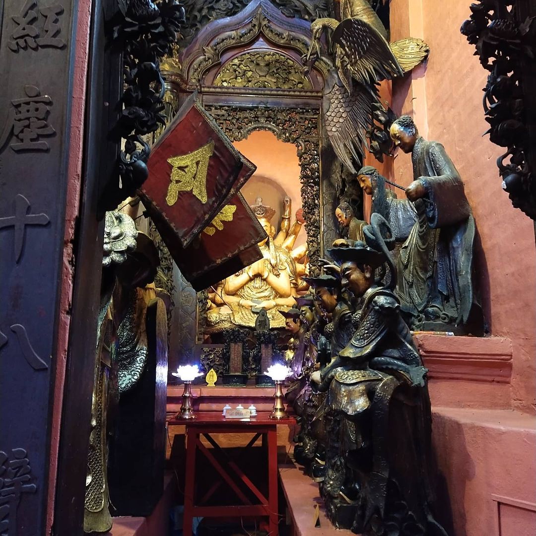 tượng ông tơ bà nguyệt chùa ngọc hoàng - Hình 3