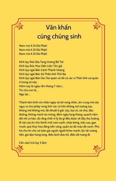 văn cúng chúng sinh rằm tháng 7 - Hình 2
