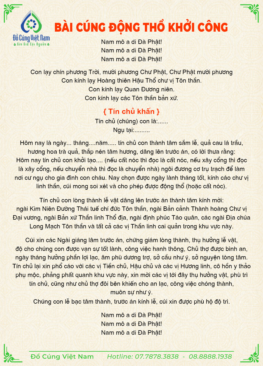văn cúng động thổ - Hình 4