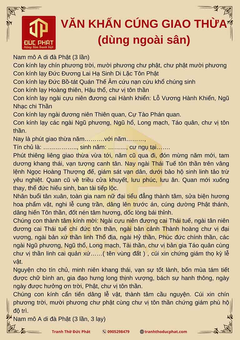 văn cúng giao thừa - Hình 2