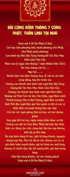 văn cúng rằm tháng 7 trong nhà - Hình 3